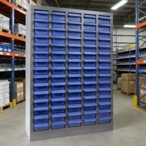 DEFNES 75 서랍 부품 정리함 ABS 서랍이 있는 튼튼한 너트 및 볼트 보관함 견고한 금속 보관 캐비닛 차고