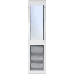 Armor Flex 에어 타이트 알루미늄 프레임 로우E 파티오 펫 도어 하이테크 도그 슬라이딩 유리 설치용 캣