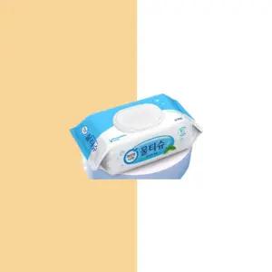 깨끗한나라 페퍼민트 캡형 물티슈 70매 10팩