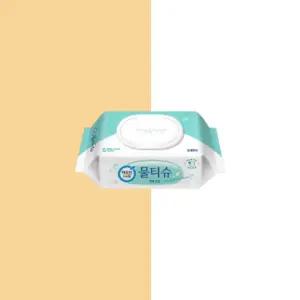 깨끗한나라 편백 민트 캡형 물티슈 80매 10팩