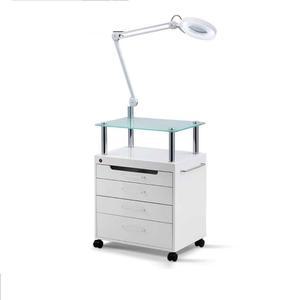 전용 협탁 왁싱 카트 네일샵 샵 거치대 사이드 골드 그레이 병원