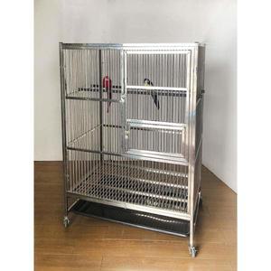 스텐 새장 대형 201 철장 이동장 스텐새장 투명 유리 업소용 날림장 철제 철판