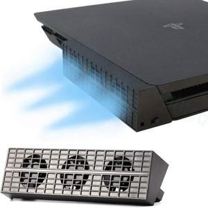 자동 터보 냉각 팬, 온도 센서 제어 라디에이터, 열 배기 외부 USB 쿨러, 플레이스테이션 4 슬림용