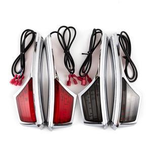 바이크 오토바이 LED 후면 조명 장식 회전 신호 2006-17 혼다 Goldwing GL1800HP GL 1800 에어백 테일 러닝