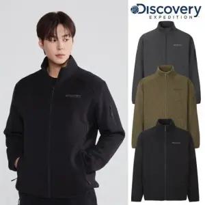 디스커버리 [25FW] DMSS73056 겨울 남성 니트라이크 하이넥 자켓 플리스 소프트쉘 재킷 389413