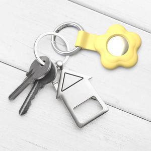 키체인이 포함된 새로운 실리콘 에어태그 케이스, 에어태그 트래커용 에어태그 홀더, 에어태그 커버 손실