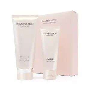 오휘 미라클 모이스처 클렌징폼 세트 (200ml+100ml)