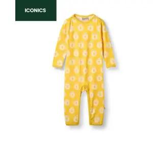 [쁘띠팔레](강남점)-(신세계 강남) 스마포크-사과 무늬 긴팔 바디수트 우주복