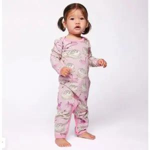 [쁘띠팔레](강남점)-(신세계 강남) 스마포크- 울름 백조 무늬 긴팔 바디수트 우주복