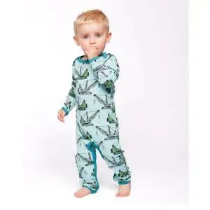 [쁘띠팔레](강남점)-(신세계 강남) 스마포크- 울름 크레인 무늬 긴팔 바디수트 우주복