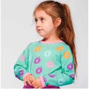 [쁘띠팔레](강남점)-(신세계 강남) 스마포크-사과 무늬 갈라 긴팔 상의