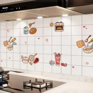 대리석 싱크대시트지 벽지 스티커 방수 방화내열