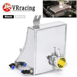 VR - 240SX S13 SR20DET KA24DE 닛산 용 알루미늄 냉각수 오버 플로우 탱크 저수지 키트 적합: VR-TK47