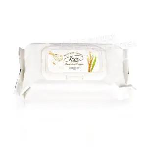 [셀러허브]스킨푸드 라이스 데일리 브라이트닝 클렌징 티슈(80매)_BT (S16969399)