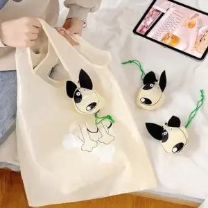 [라일리] Rly 접이식 휴대용 포켓 장바구니 키링 미니 시장 가