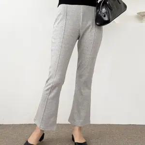 [라일리] Rly 밴딩 부츠컷 트레이닝 면스판 핀턱 바지