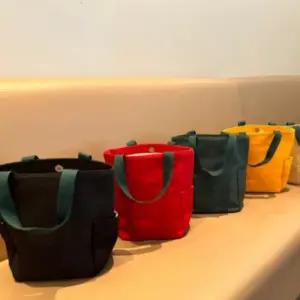 [라일리] Rly 캔버스백 캔버스 미니 토트백 도시락 런치백 텀블