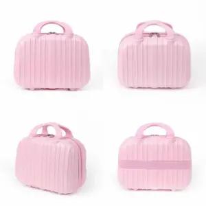 [라일리] Rly 여행 레디백 핑크 작은캐리어 여행화장품가방 해외