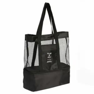 [라일리] Rly 아이스 메쉬백 블랙 방수여행가방 피크닉가방 메시