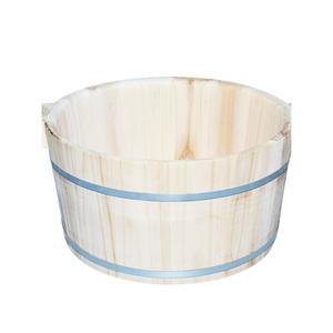 편백나무 원목 족욕통 25cm 각탕기 물통 뚜껑 족탕 좌훈 마사지 족욕탕 건강