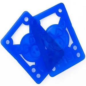 피그 파일 블루 스케이트보드 라이저 패드 - 1/8인치 소프트