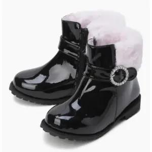 [백화점정품] 26년NEW 베네통 25FW-큐빅 하프 부츠QCSH10561