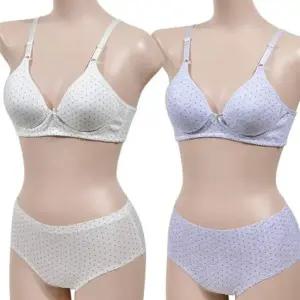 [라일리여성언더웨어] Rly 몰드 노와이어 라 폴카도트 A컵 ZF 브라팬티세