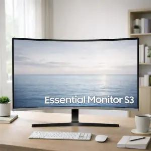 삼성 에센셜 커브드 모니터 68.6cm (27) S39GD LS27D396GAKXKR 마켓송지2603