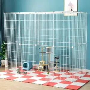 고양이 울타리 분리 펜스 동물하우스 실내 가정용 토끼 케이지