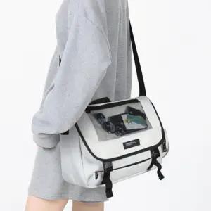 남여공용 포켓 메신저백 2컬러 - 크로스백 메쉬