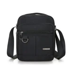 지퍼 포켓 남성용 가방 크로스백 나일론 원단 방수