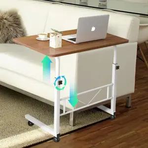 책상 베드테이블 노트북 이동식 높이조절 거실 사이드 쇼파