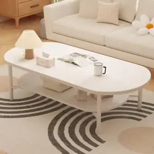 2단 거실테이블 라운딩