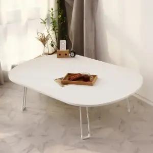 12080 책상 좌식 접이식 타원 손님상 밥상 거실테이블