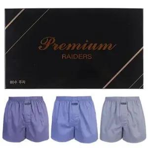 보슈아 (TRY)남성 80수 트렁크팬티 레이더스박서X-1유색F3매