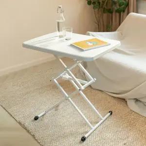 테이블 책상 1인용 조절 침대 접이식 높낮이 노트북