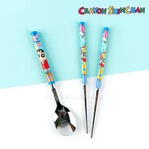 짱구는못말려 주니어 스푼젓가락 식기 이유식기 아동식기 유아식기