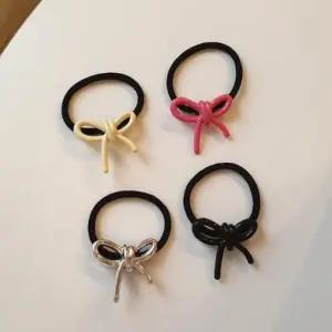 [신상오픈런]여성용 리본 장식 반묶음 미니 헤어핀 (35836277)