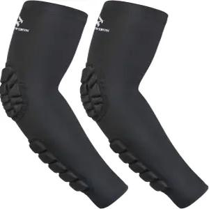 호프포스 2PCS 패딩 팔꿈치 팔뚝 소매 압박 팔 보호 지지대