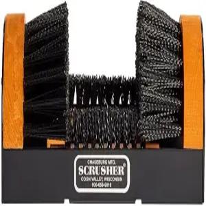 오리지널 신발 및 부츠 클리너 - 야외용 브러시 스크러버 헤비 듀티 내후성 스틸 프레임 미국산