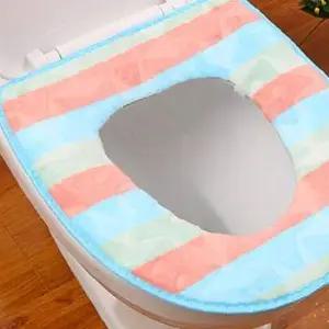 변기커버 겨울 보온 극세사 변기시트