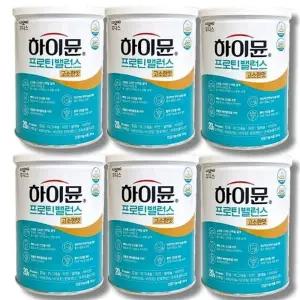 [건강나라] 하이뮨 프로틴 밸런스 고소한맛 304g 6통