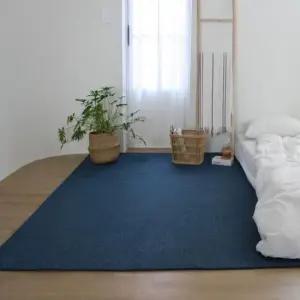 침대러그 먼지없는 플랫 사이잘룩 사계절 러그 170x230cm