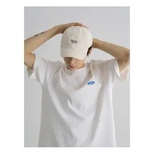 에잇세컨즈 소프트코튼 스몰로고 반소매티 - 화이트 456342CM41 1213816