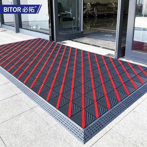 프론트 무인호텔입구 상가 현관문 미끄럼방지매트 도어매트 발판 야외
