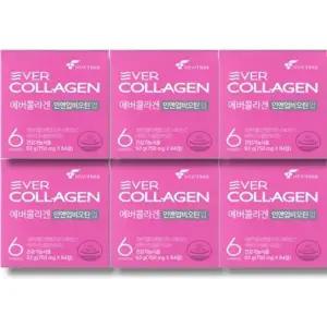 [건강나라] 에버콜라겐 인앤업비오틴 업 750mg 84정 6박스