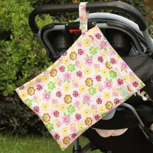 [룽스]기저귀수납 유모차가방 파우치 해바라기