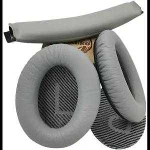 Bose Quiet Comfort 25 35QC25 QC35 및 QuietComfort 35 IIQC35ii 헤드폰용 헤드밴드 쿠션 및 이어 패드 교