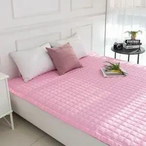 아잠 4모퉁이고정형 먼지없는 솔리드 침대패드 Q