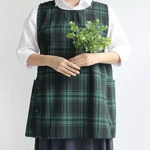 홈웨어 작업 옷같은 앞치마 귀여운 원피스형 데코